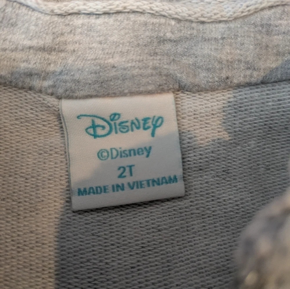 Disney Gray Drummer Jacket Costume Dress Up 2T